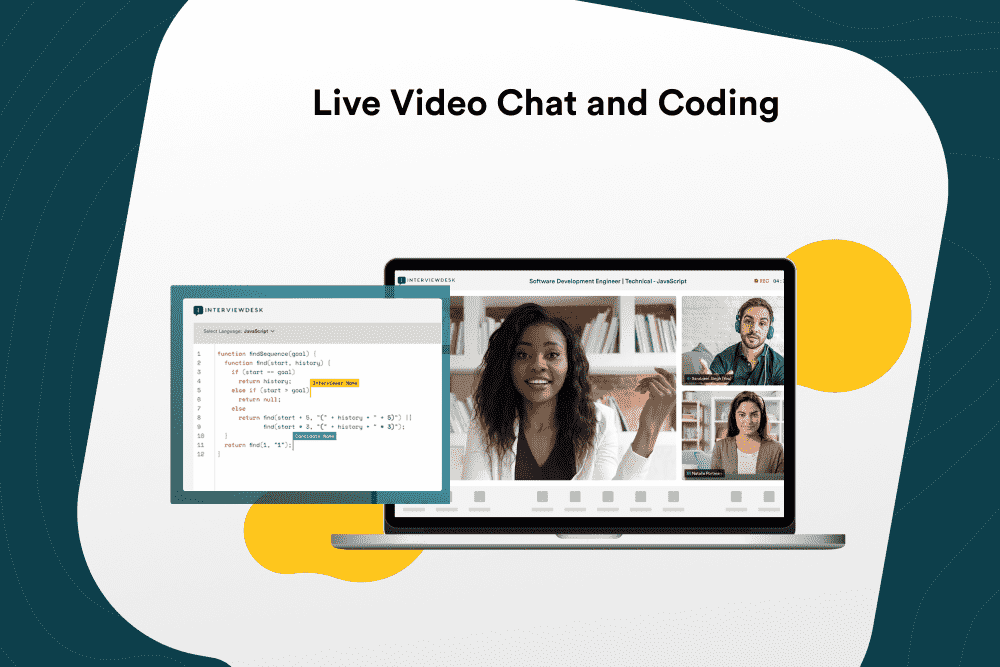 Live Video, Chat & Coding The All-In-One Interview Platform