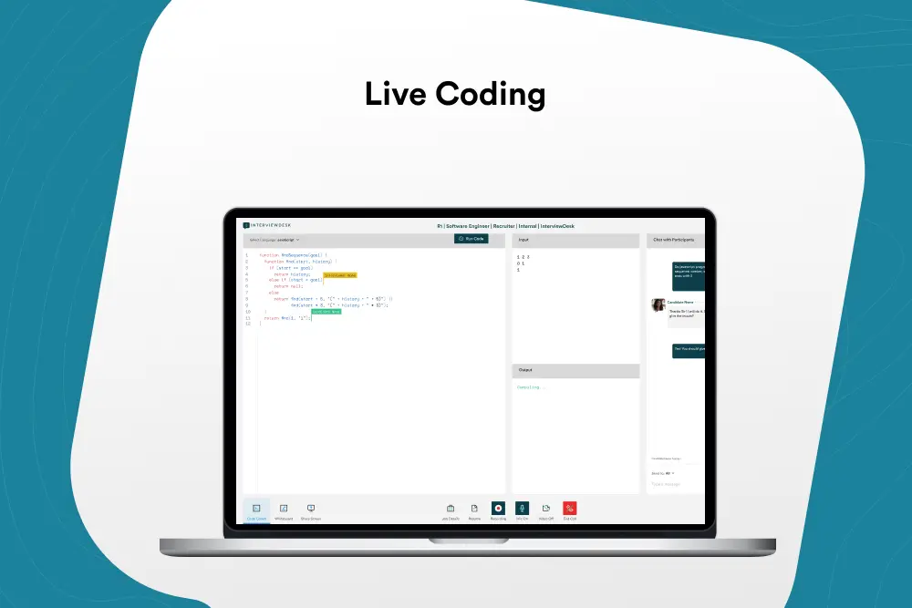 Live Coding Platform