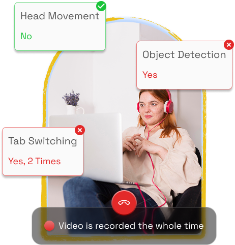 Creya AI Interview Bot - Built-in Proctoring