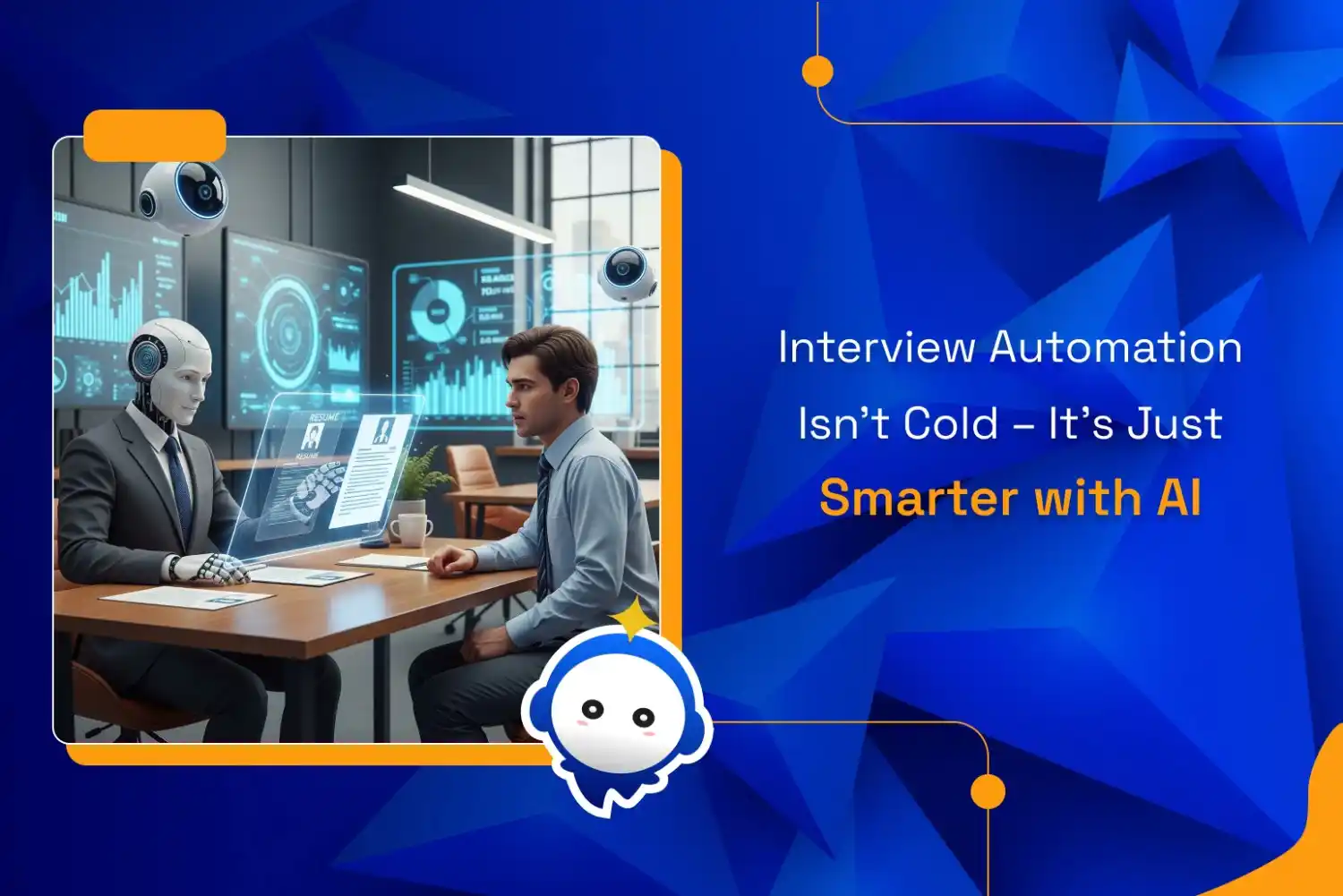 AI interview tool offering a structured, unbiased, and human-friendly candidate experience through automated hiring workflows